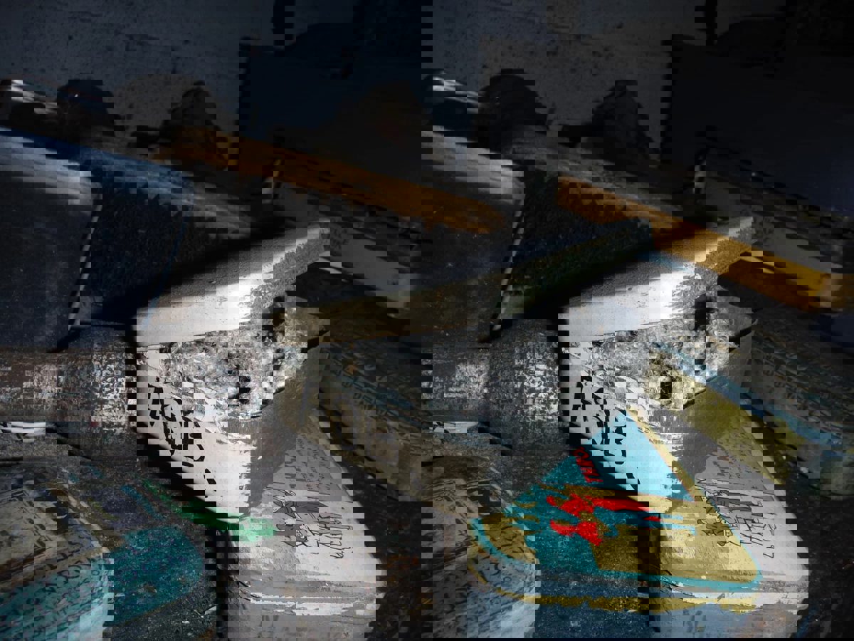 Asbestos ceiling tiles found during asbestos survey